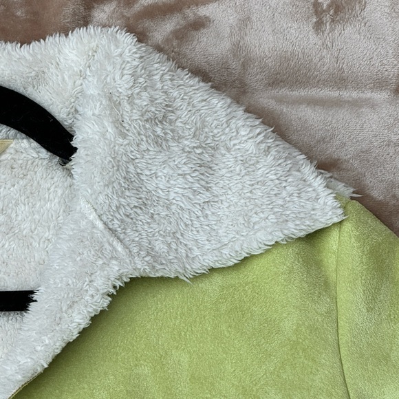 Vintage Natalie and Me Jacket Size Medium Light Bright Green - Picture 8 of 16